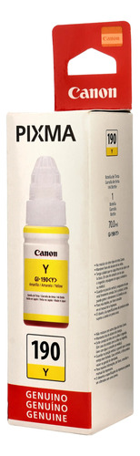 Tinta Canon Pixma 190y