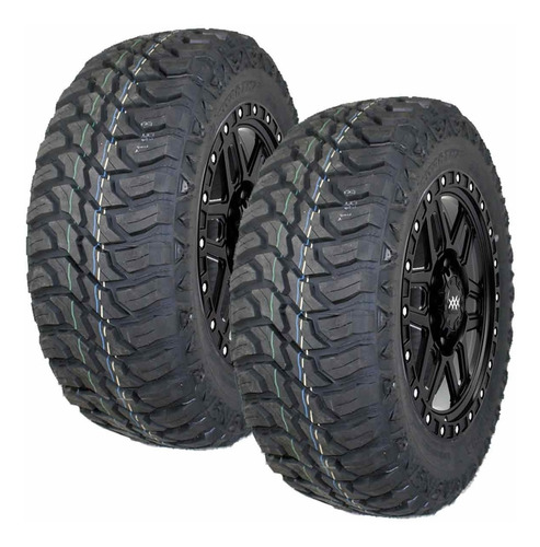 Paquete De 2 Llantas 33x12.50r20 Zwarthz Arizo 114q Lt 10pr