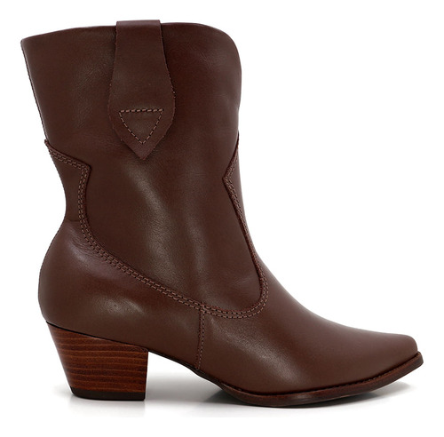 Bota Texana De Cuero Usaflex Western