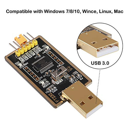 Adaptador Ft232rl Usb A Ttl Para Proyectos De Desarrollo, Us