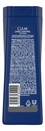Shampoo Clear Control Caida 400 Ml