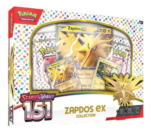 Pokémon 151 Zapdos Ex Inglés