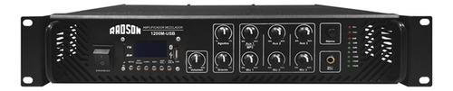 Amplificador De Perifoneo 360 Watts Pmpo, 120 Watts Rms Rads