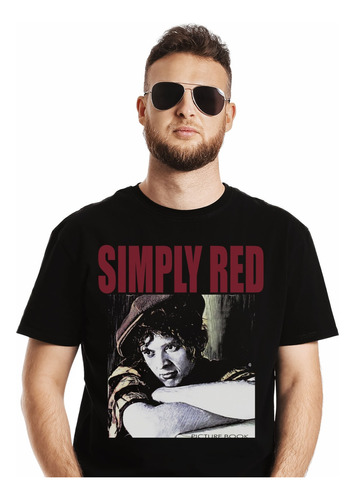 Polera Simply Red Picture Book Pop Abominatron