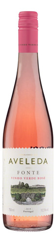 Vinho Português Rosé Seco Aveleda Fonte Espadeiro Azal Tinto Touriga Nacional Vinho Verde Garrafa 750ml