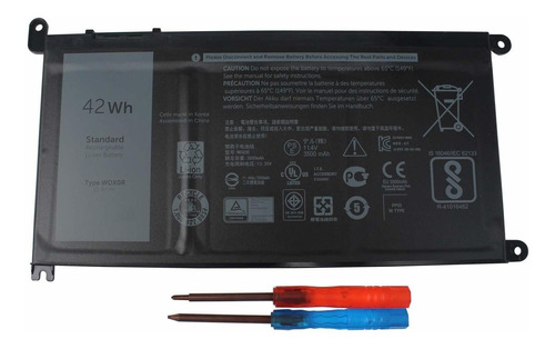 Bateria Wdx0r Para Inspiron 13-5000 13-7000 15-5000 15-7000 