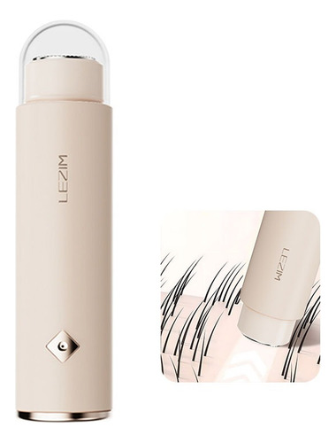 Inalambrico Depiladora Facial Maquina Mujer Recargable Usb Color Blanco