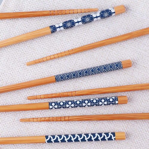 Juego De Palillos Reutilizables Estilo Japonés Aptos Para La