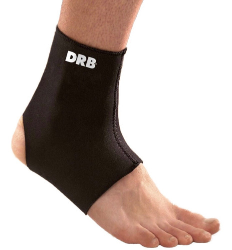 Tobillera Neoprene Cerrada Drb® Ajustable Con Velcro