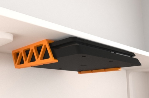 Soporte Ps4 Slim De Mesa Y Estante Fijación Horizontal