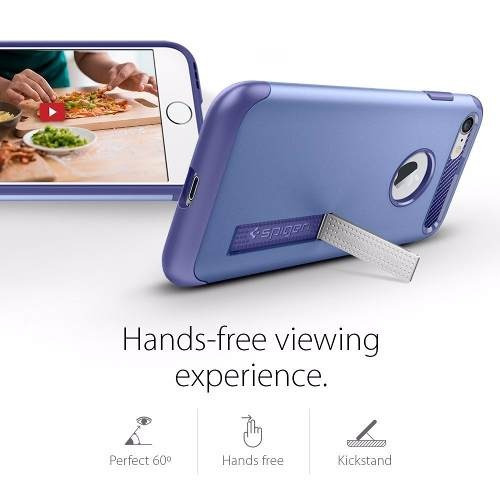 Funda Spigen Slim Armor iPhone 7 - Violeta