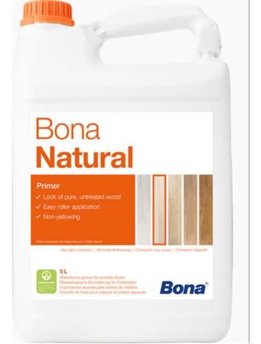  Bona Natural Primer Base Agua Pisos De Madera.