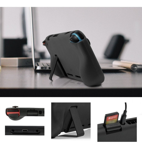 Nintendo Swicth Funda Vidrio Templado Protector Siliconas