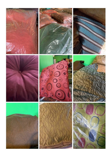 Imagen 5 de 5 de Juego De Living + Mesita + Almohadones