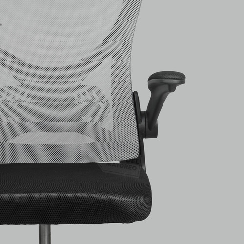 Silla De Escritorio Ejecutiva Ergonomica Para Oficina Color Gris