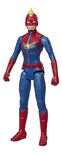 Avengers Titan Hero Series Blast Capitana Marvel Figura 