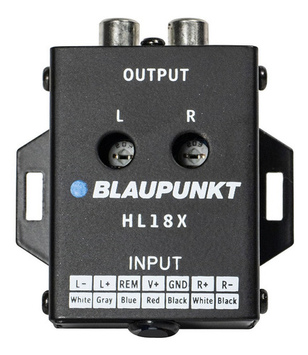 Adaptador De Impedancia 2 Canales Blaupunkt Remoto 2019