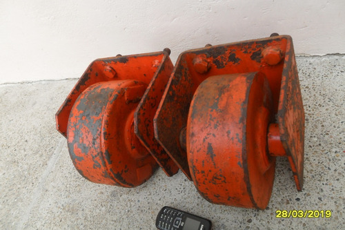 Robustas Antiguas Ruedas Zorra Carro Carga Ideal Mesa Ratona