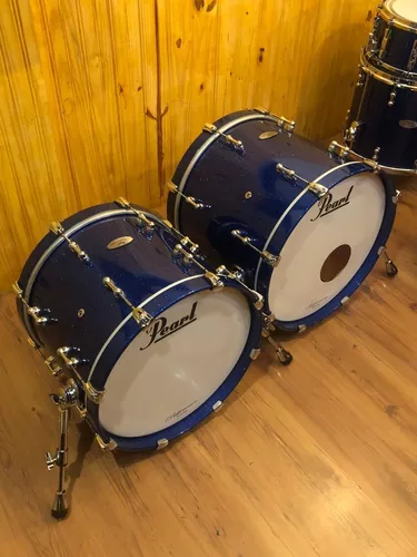 Bateria Pearl Reference Pure 8 Peças Navy Blue - Seminova