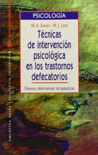 Libro Tecnicas De Intervencion Psicologica En Los  De Simon
