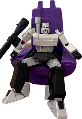 Transformers G1 Impreso 3d Megatron Articulado Con Trono