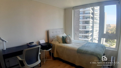 Departamento En Arriendo Año Corrido De 2 Dorm. En Concón