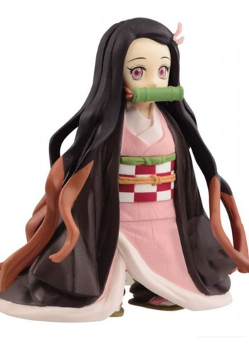 Chibi Nezuko Anime Demon Slayer Figura Original 11cm Kimetsu