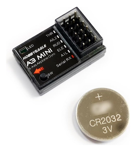 Hobbyeagle A3 Mini Sistema De Giroscopio De 6 Ejes Control D