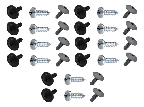 Kit 30 Parafuso Forro E Acabamento Link Belt Htt 8690