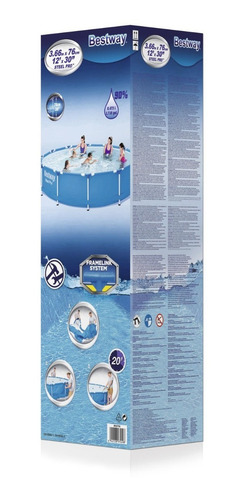 Bestway Steel Pro Max 66669 - 6473 L - Azul