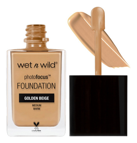 Set Photo Focus Matte Foundation Y Esponja Wet N Wild