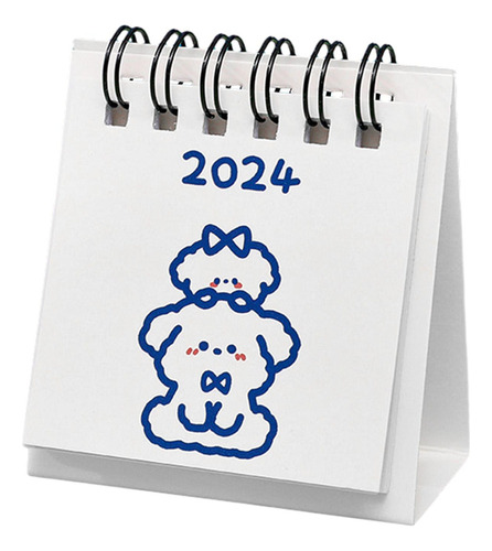 Mini Calendario De Escritorio 2024, Calendario De De Peluche