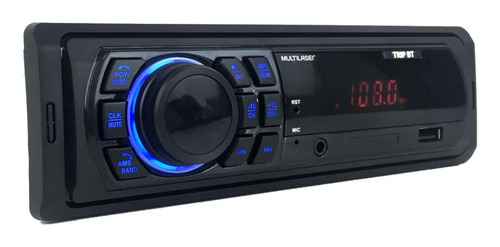 Imagem 2 de 4 de Som automotivo Multilaser Trip P3350 com USB e bluetooth