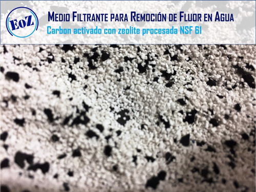 Filtro Agua Para Eliminar Fluor Eoz Certif Nsf61 Con Zeolita