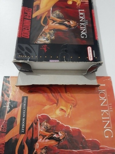 Jogo The Lion King Super Nintendo Snes. (Usado)