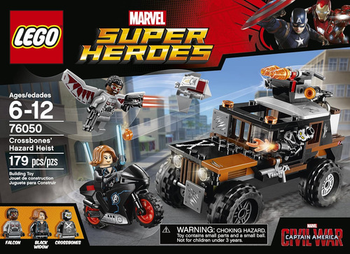 Lego Super Heroes Crossbones Hazard Heist 76050 Building Kit