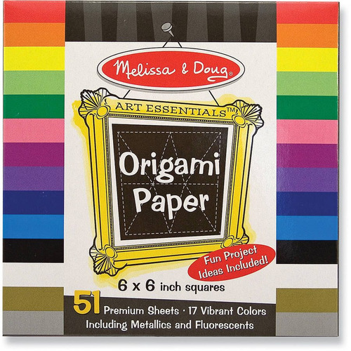Melissa & Doug Origami Papel (6  X 6 )