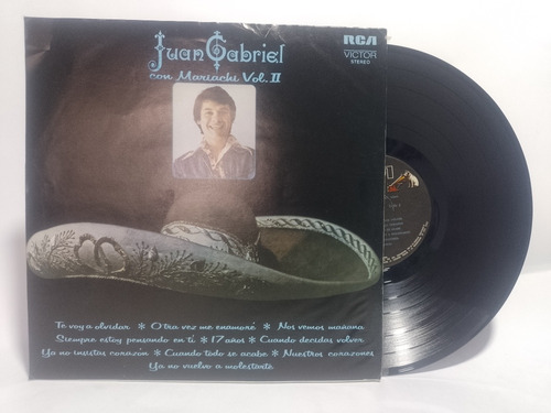 Disco Lp Juan Gabriel / Con Mariachi Vol 2