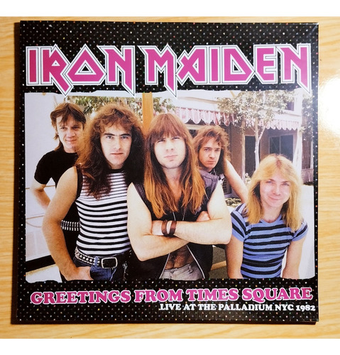 Iron Maiden  Lp Greetings From Times Square - Live 1982
