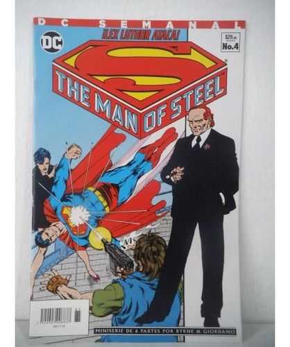 Superman The Man Of Steel 04 Editorial Televisa