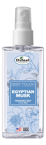 Difeel Spray De Niebla Corporal Deep Touch - Almizcle Egipc.