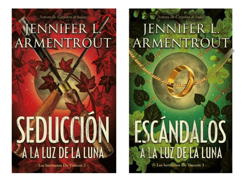 Seduccion + Escandalos Luz Luna - Armentrout - 2 Libros