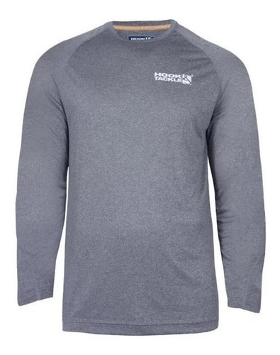 Playera Hook And Tackle Seamount Charcoal Heather M01350l