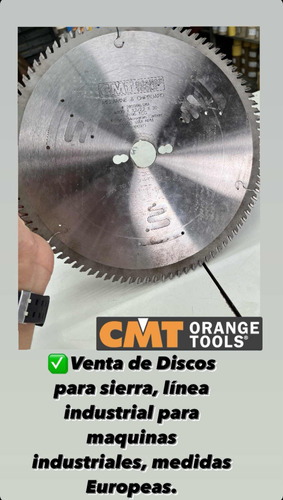 Discos De Corte Para Melamina, Madera Y Aluminio.