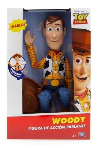 Figura De Acción Con Sonido Woody Toy Story Original 