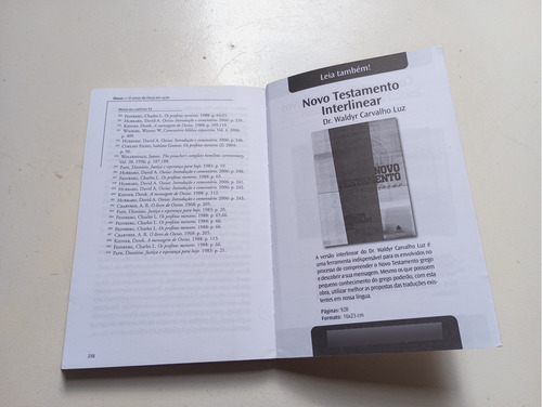 Livro: Oséias - Hernandes Dias Lopes (2010) (Usado)