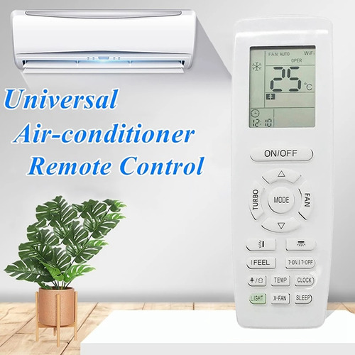 Imagen 2 de 8 de Control Remoto De Aire Acondicionado Yap1f Para Green Yap1f