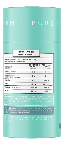 Suplemento Alimenticio Vida X90 Cápsulas Pure Form