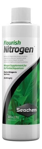 Abono Nitrogeno Plantados Flourish Nitrogen Seachem 250 Ml