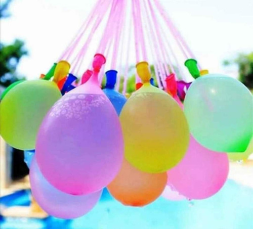 Globos De Agua 111pzs Happy Baby Balloons Bunch Juguete Agua